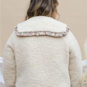 Aria rose Amuse me Fleece Jacket floral